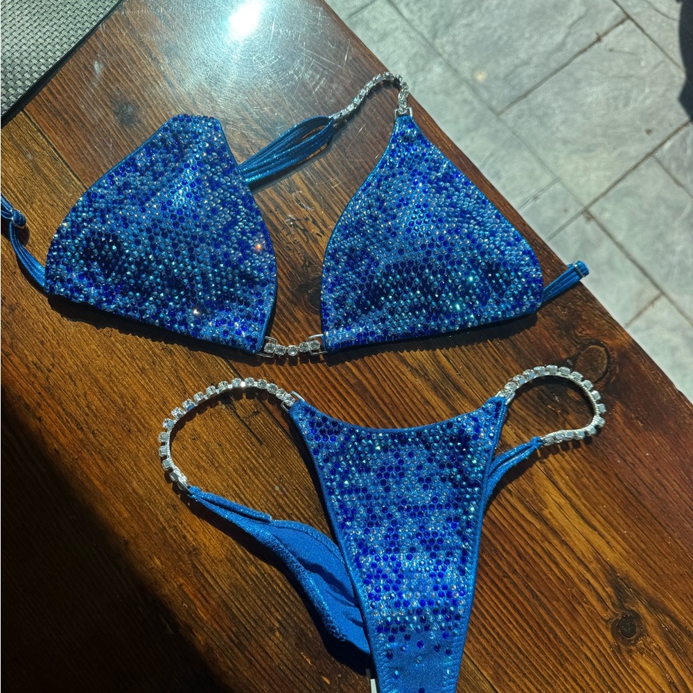 ACB Blue Competition Bikini